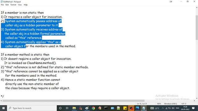 Static method | Java series - vid13 смотреть онлайн