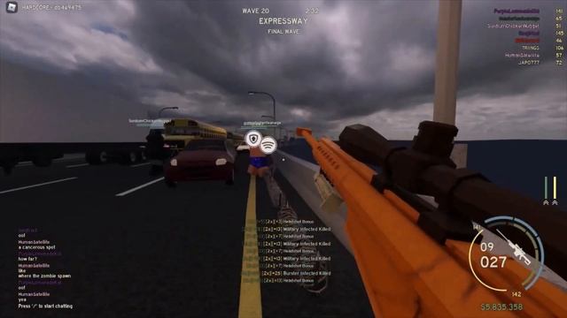 Expressway Wave 20 w/ Barrett M82A1 - Roblox Those Who Remain смотреть онлайн