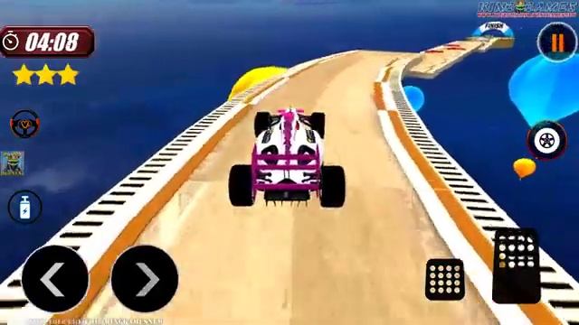 Nitro Ramp Race Formula Stunt 3D - Impossible Car Stunts Mega Ramp Driving - Riki Gaming смотреть онлайн