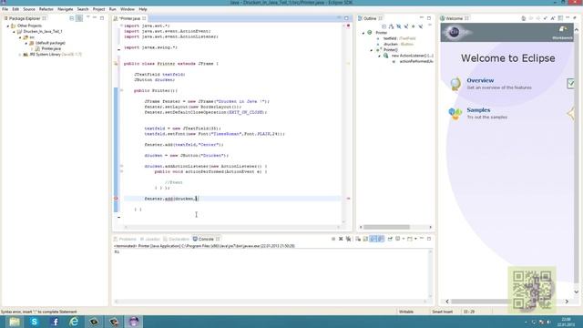 Java Quick Coding - Drucken - ( #01) [German] [HD] смотреть онлайн