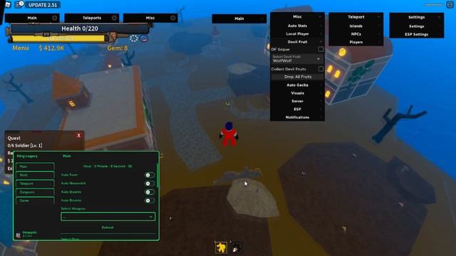 [UPDATED] Roblox | King Legacy Script/Hack GUI | Auto Farm | Bring Devil Fruit *2021 PASTEBIN* смотреть онлайн