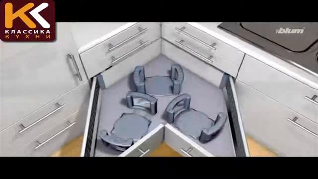 Тарелкодержатель ORGA LINE в угловом ящике SPACE CORNER смотреть онлайн