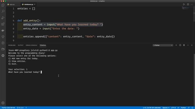 Using Python Lists as a Database - The Complete Python/PostgreSQL Course 2.0. смотреть онлайн
