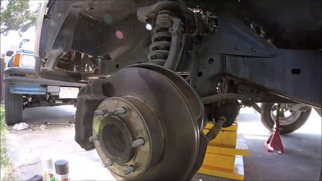 How To Paint Brake Calipers & Rotors. FAST & EASY! -Jonny DIY смотреть онлайн