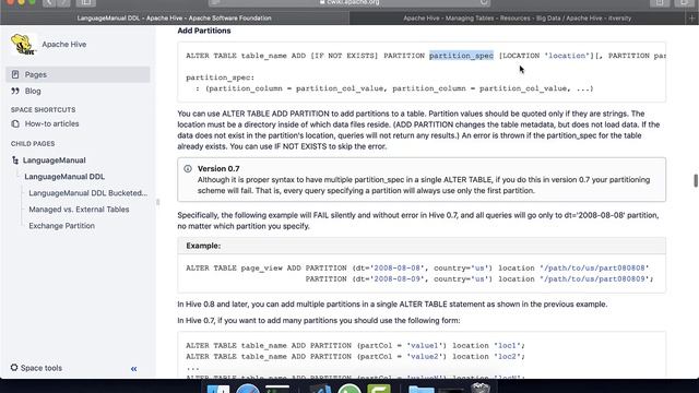 Adding Partitions to Tables in Hive смотреть онлайн