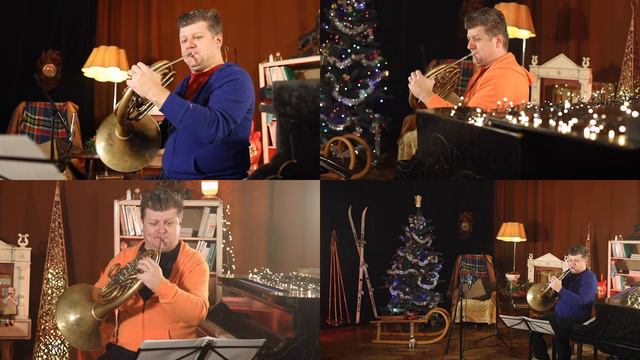 Radek Baborák - Jingle Bells for four horns смотреть онлайн