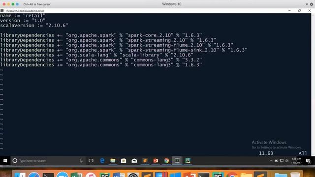 28 Kafka and Spark Streaming - Department Wise Count - Add Dependencies смотреть онлайн