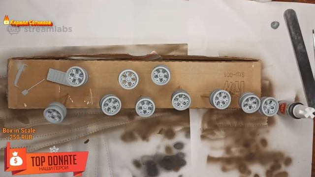 Стрим сборка Т-62! ПОКРАСКА (часть 14) смотреть онлайн