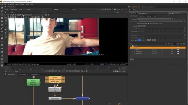 How to use Spline Warp in Foundry's Nuke