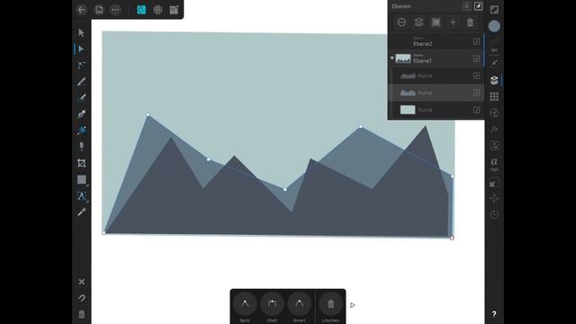 Affinity Designer for iPad - Making VECTOR DRAWINGS смотреть онлайн