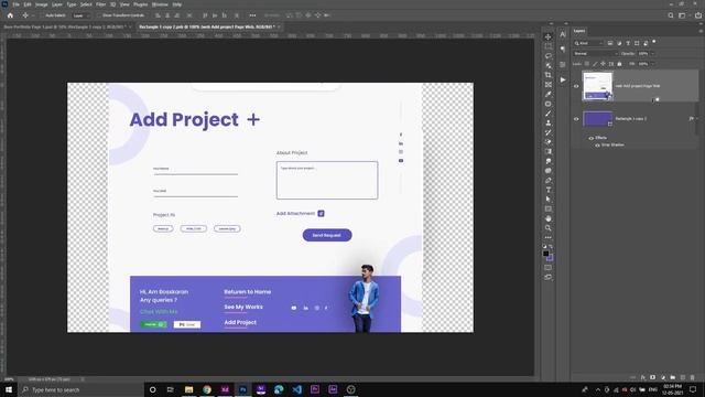 Behance UI/UX Portfolio making Video | Photoshop смотреть онлайн