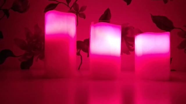 Светодиодные парафиновые свечи изменяющие свет смотреть онлайн