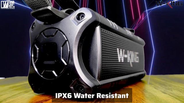 The W-King D8 Mini is the Ultimate Portable Bluetooth Speaker | Dab Lew Tech смотреть онлайн