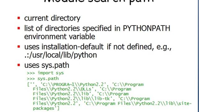 37 Module Search Path смотреть онлайн