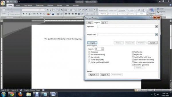 How to Capitalize Each Word With "Replace All" in Microsoft Word