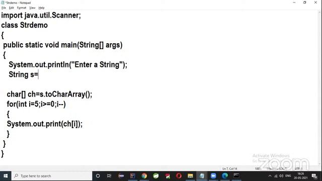 Palindrome in java-15 смотреть онлайн