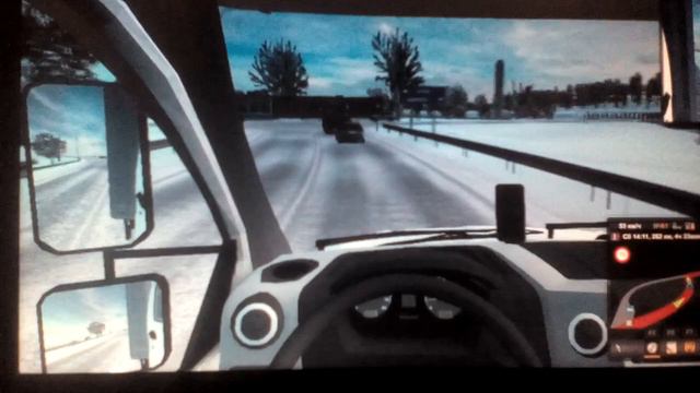 ETS2 Дальнобой на Газоне в рейс в Могилёв по Беларусь смотреть онлайн