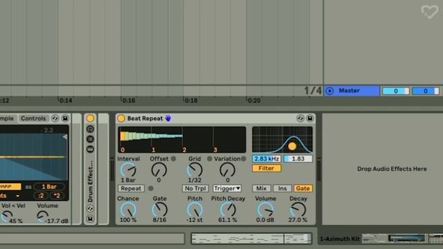 Эффект Beat Repeat в Ableton Live смотреть онлайн