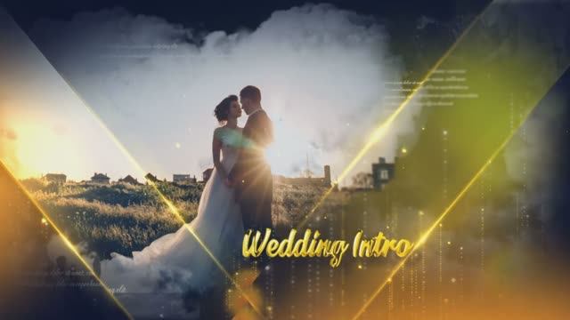 Videohive Golden Elegant Wedding Slide » Free After Effects Templates - Premiere Pro Templates.mp4