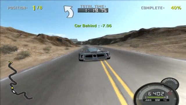 Need For Speed: ProStreet - Race #180 - Speed Challenge (Nevada Highway - Nitrocide) смотреть онлайн