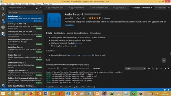 Visual Studio Code Extension - Auto Import