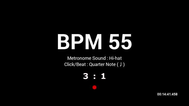 Metronome BPM 55 / Hi-hat смотреть онлайн