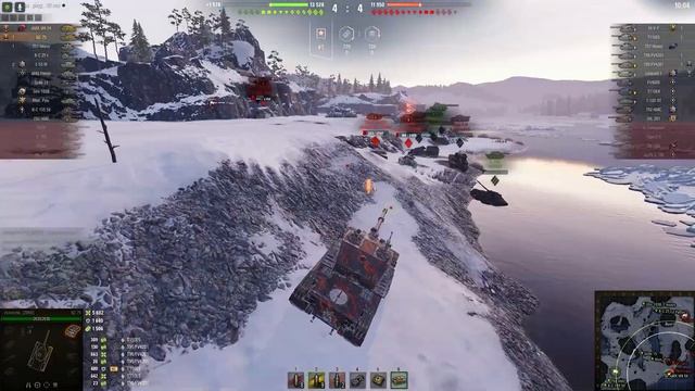 BZ-75 9700 УРОНА | ЛУЧШИЙ ТТ В МИРЕ ТАНКОВ смотреть онлайн