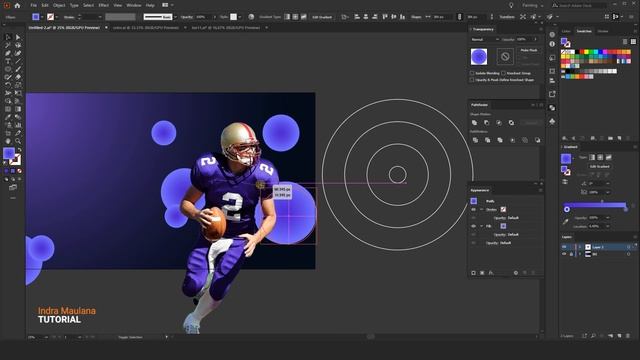 How To Make Landing Page Design | Sport Promotion | Adobe Illustrator Tutorial смотреть онлайн