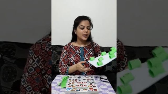 Number recognition | easy number recognition activity for preschoolers| number weave activity смотреть онлайн