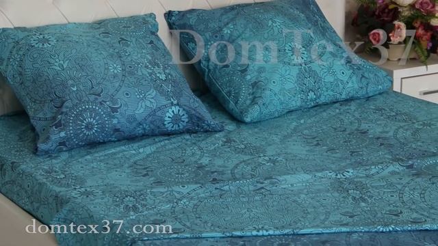 Постельное белье из поплина "ПРИТЯЖЕНИЕ"/ видеообзор DomTex37 смотреть онлайн