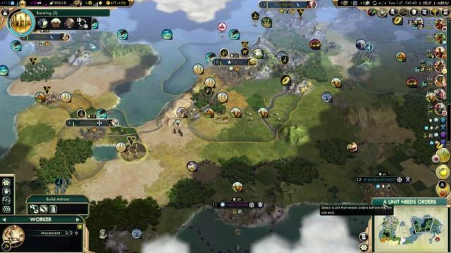 Civilization 5 Deity: Fractal Madness with Norway - Part 4 смотреть онлайн