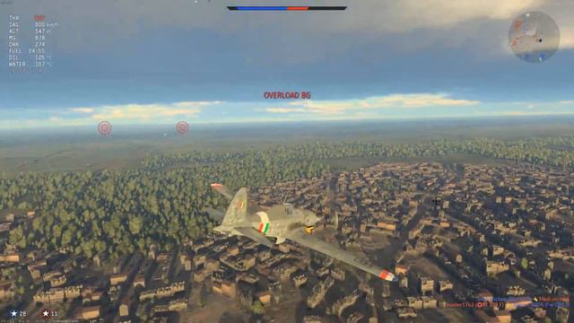 War Thunder | C.205 serie 3 Gameplay | BLOG Squad Teamwork | (RB, 3.7 vs 4.7) смотреть онлайн