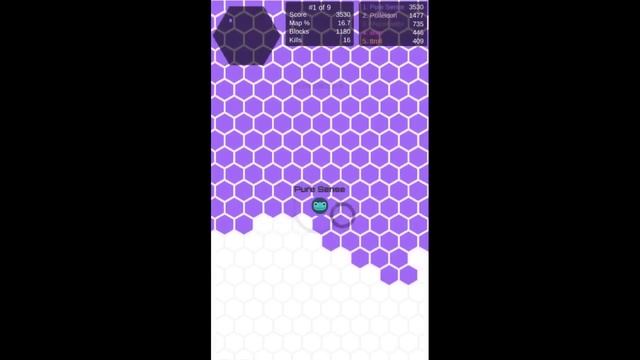First Ever Hexar.io conquer 100% of the map - games смотреть онлайн