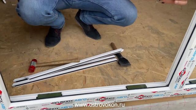 Монтаж окон своими руками в каркасном доме смотреть онлайн