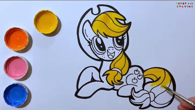 Coloring My Little Pony Characters: Creative Fun for Kids смотреть онлайн