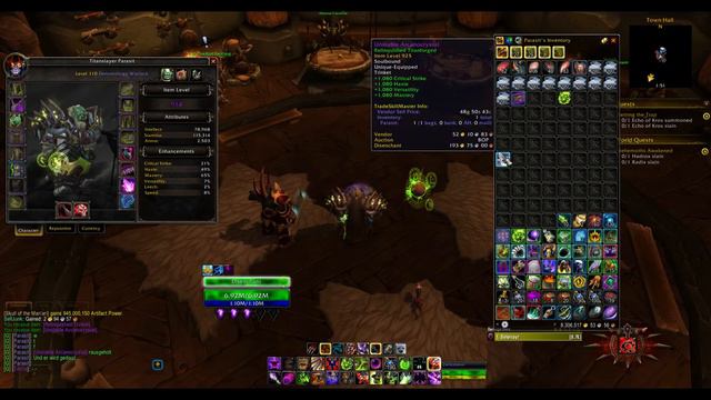 Disenchanting Titanforged Unstable Arcanocrystal :( смотреть онлайн