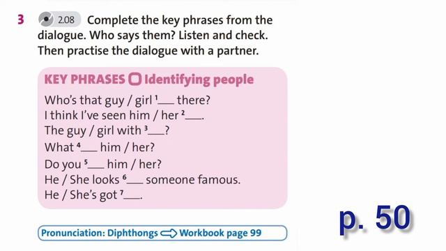 English Plus 8. Module 4. Ex 3 P. 50 SB