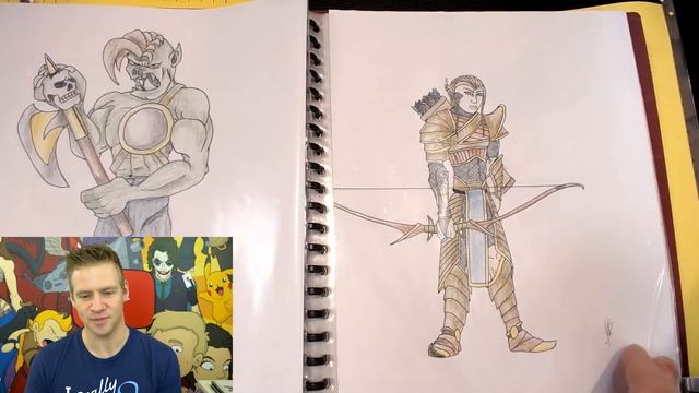REACTING to my CHILDHOOD ART! смотреть онлайн