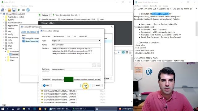 ?MongoDB?08?Instalar ROBO 3T y STUDIO 3T y conectar con Atlas смотреть онлайн