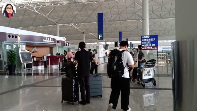 Timelapse Video Hong Kong Internasional Airport Terminal 1 Departure 🛫 смотреть онлайн