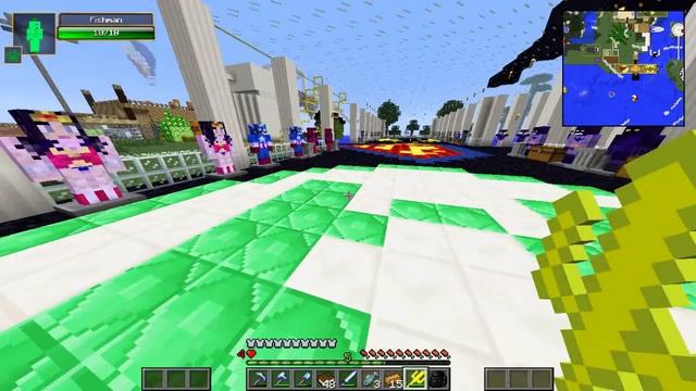 Minecraft Mods - CRAZY CRAFT 2.0 - Ep # 87 'AQUAMAN!' (Superhero Mod) смотреть онлайн