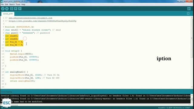 Read Multiple Analog values in esp8266 | DIY | Nodemcu смотреть онлайн