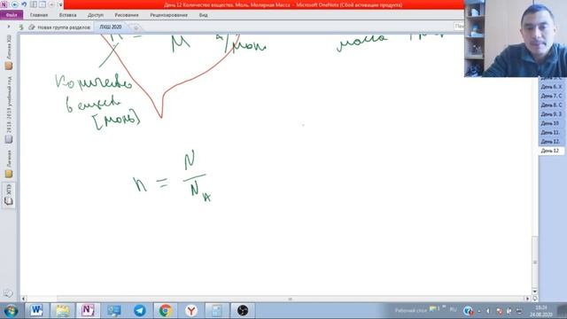 Моль. Молярная масса