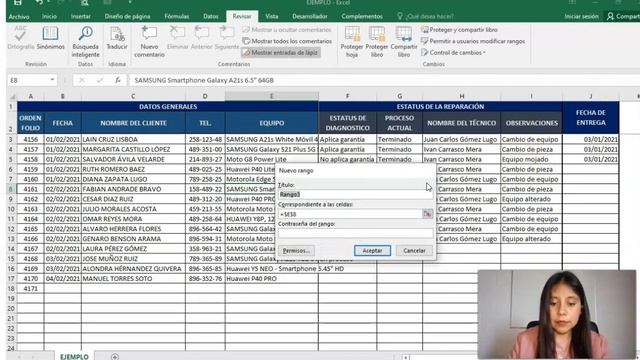 ¿Cómo colocar contraseña ? a un rango de celdas en Excel? ?? смотреть онлайн