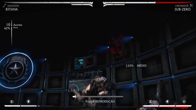 Mortal Kombat XL - Kitana Combo смотреть онлайн