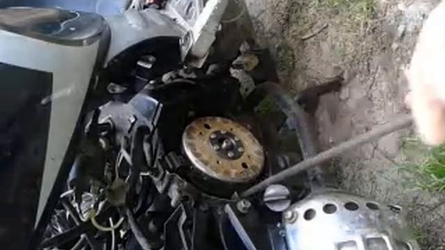 Как снять могнито без сёмника на скутере смотреть онлайн