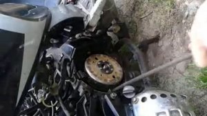 Как снять могнито без сёмника на скутере