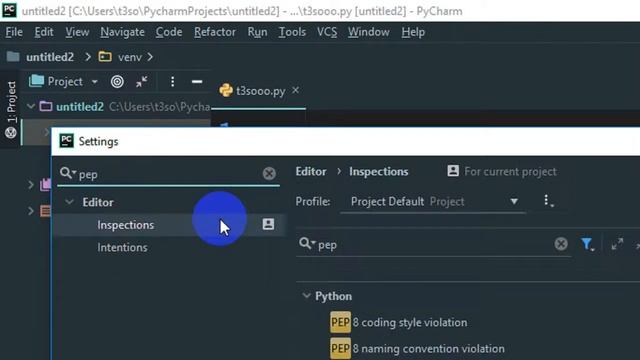 How to remove underline of a blank space in pycharm смотреть онлайн