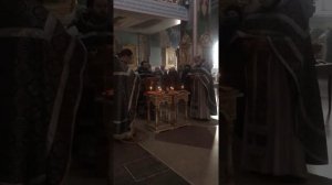 Молебный канон святому великомученику Феодору Тирону с чином освящения колива.