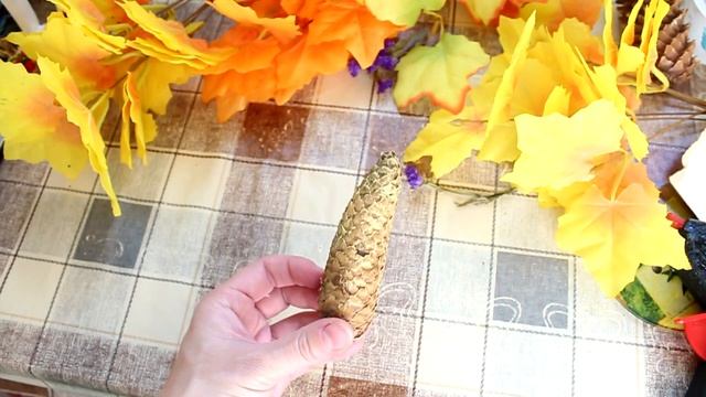 простые поделки из шишек смотреть онлайн